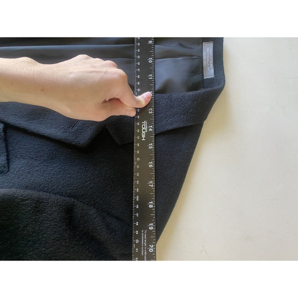 Blazer Mens Size 42L 100% Pure Camel Hair Black Today's Man Sports Coat 2 Button - Picture 6 of 15